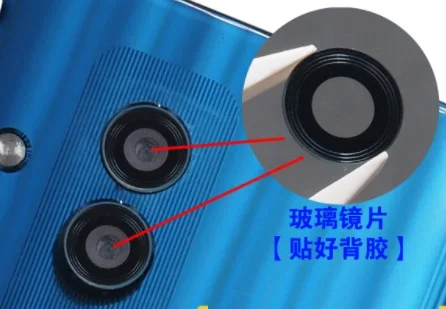 50 пара/лот Новый объектив задней камеры кольцо с наклейкой клей для huawei mate 20 Lite