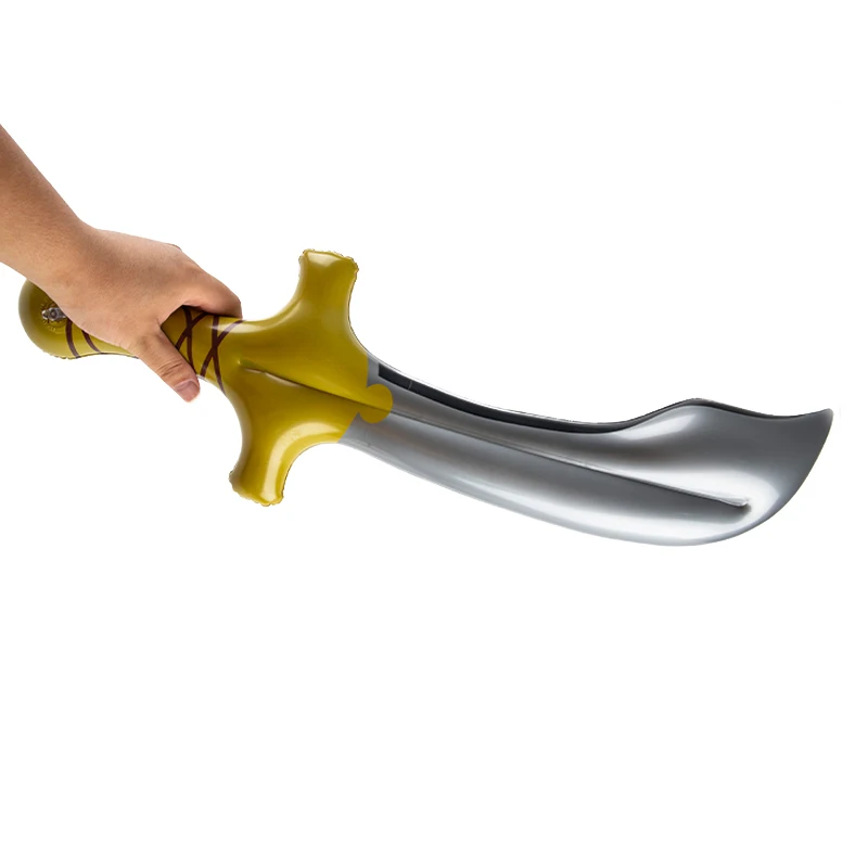 

1pcs New upgrade Inflatable Pirate Cutlass Sword Toy Loot Party Bag Fillers Wedding Swim Pool Play Toys for Children Kids