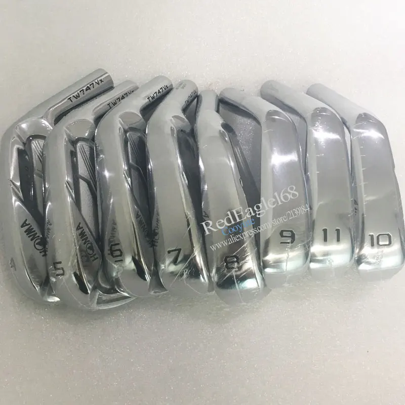 Новые железные клюшки для гольфа HONMA TW747 Vx утюги для гольфа 4-910 11 утюги стальной вал или графитовый Вал и ручки для гольфа Cooyute