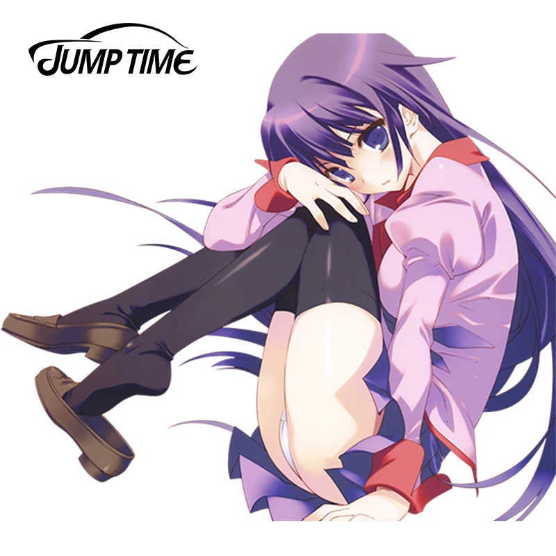 JumpTime 13 см x 11 4 аниме Kawii Girl Monogatari senjougaхара Hitagi сексуальные красивые автомобильные