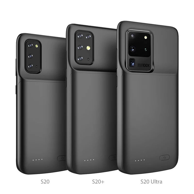 Новинка! Чехол для Samsung S20 + ultra зарядное устройство мягкий чехол из ТПУ 6000 мАч
