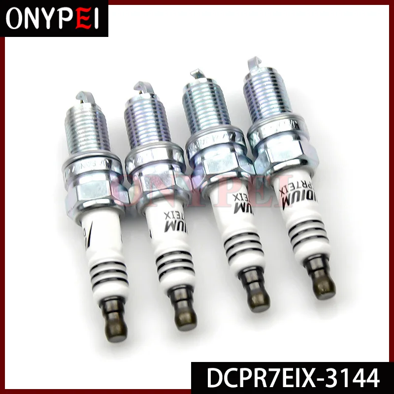 4 шт./лот иридиевая Свеча зажигания DCPR7EIX 3144 для мотоцикла Harley Davidson|plug spark|plug lotplug
