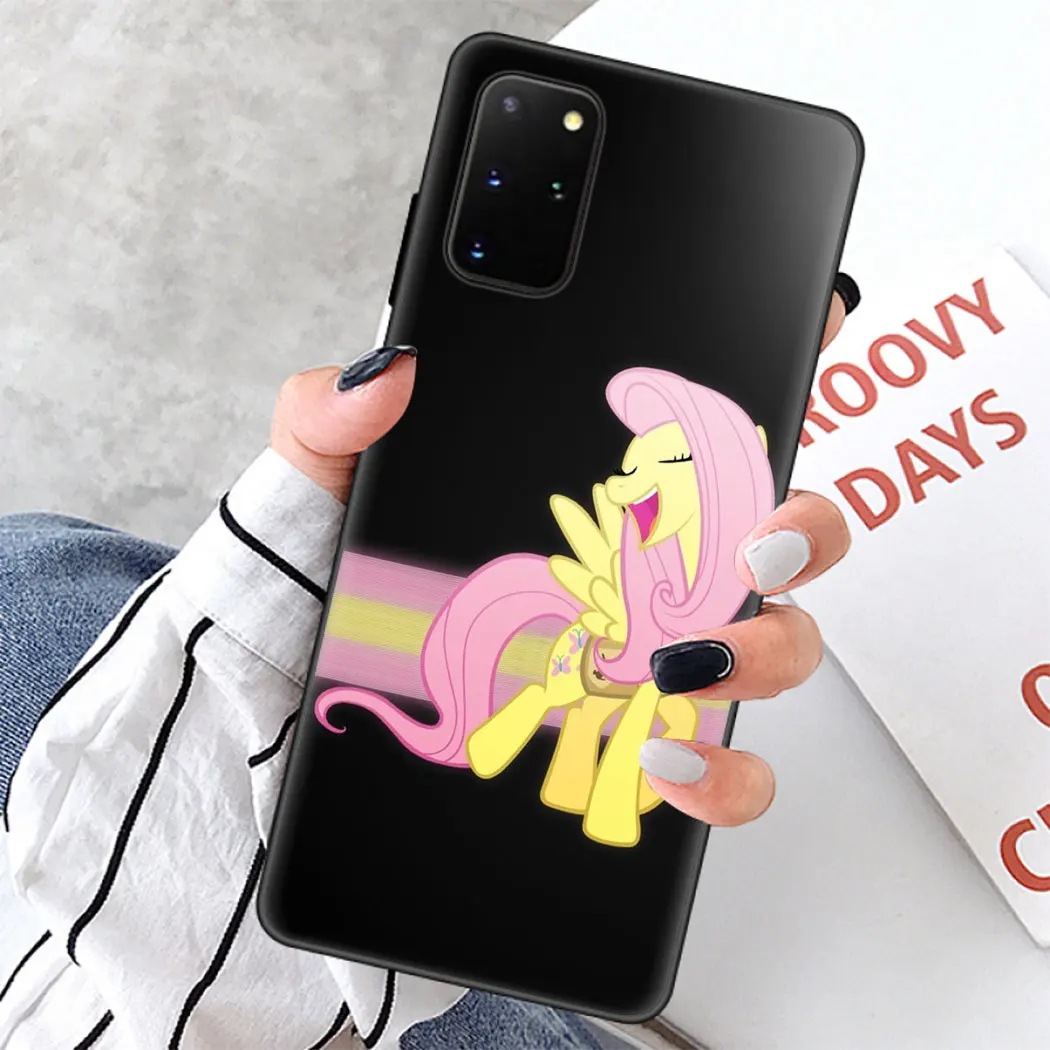 Мягкий силиконовый чехол для Samsung Note 8 9 S6 S7 Edge S8 S10 10 Plus S10E черный телефона My Little Pony |