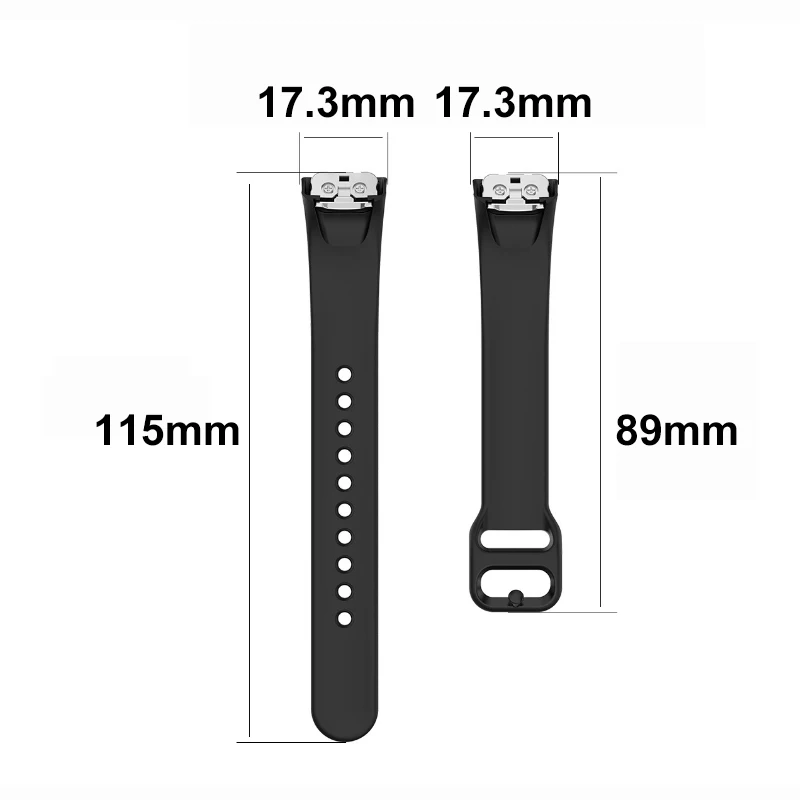 Силиконовый ремешок для смарт часов Samsung Galaxy Fit R370 Смарт часы браслет