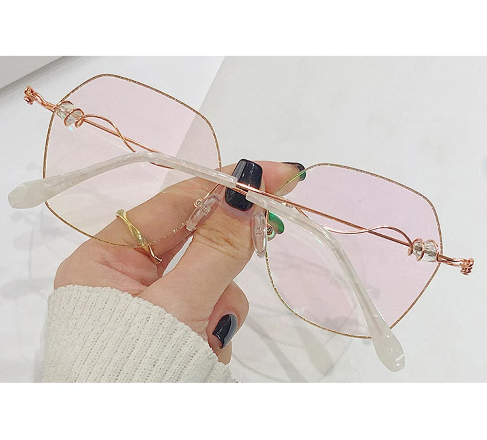 Женская модная элегантная Ультралегкая оправа из сплава с антибликовым