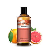 100ml pure natural grapefruit essential oil diffuser rose bergamot jasmine vanilla lavender mint lemongrass citronella aroma