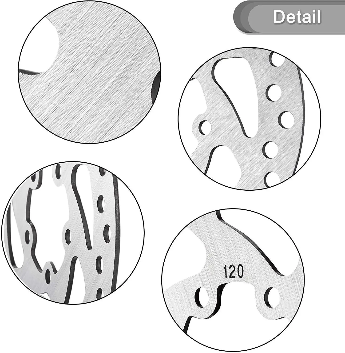 Electric Scooter Brake Disc Rotor 2pcs Pad Replacement Parts For Xiaomi Mijia M365 | Спорт и развлечения