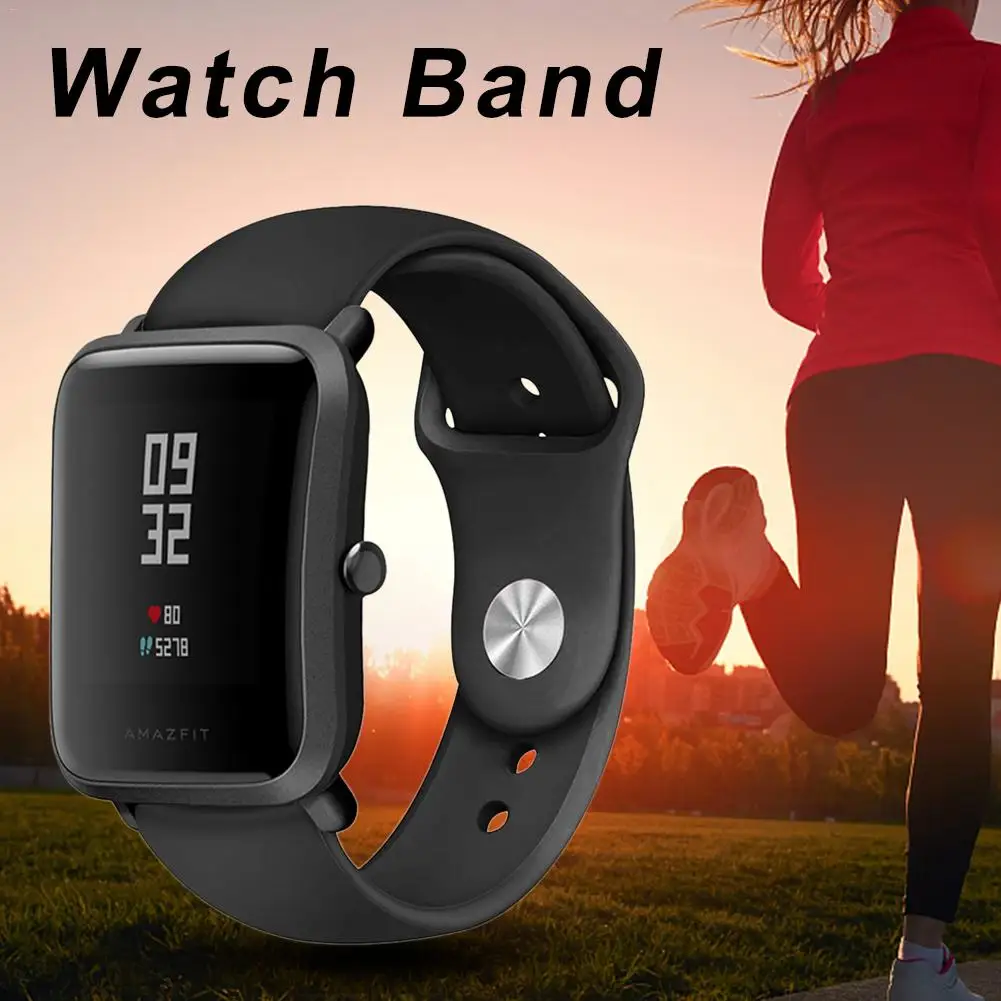 20 мм силиконовый ремешок для часов для samsung Galaxy Active gear S2 Garmin Vivoactive 3 Amazfit часы ремешок аксессуары