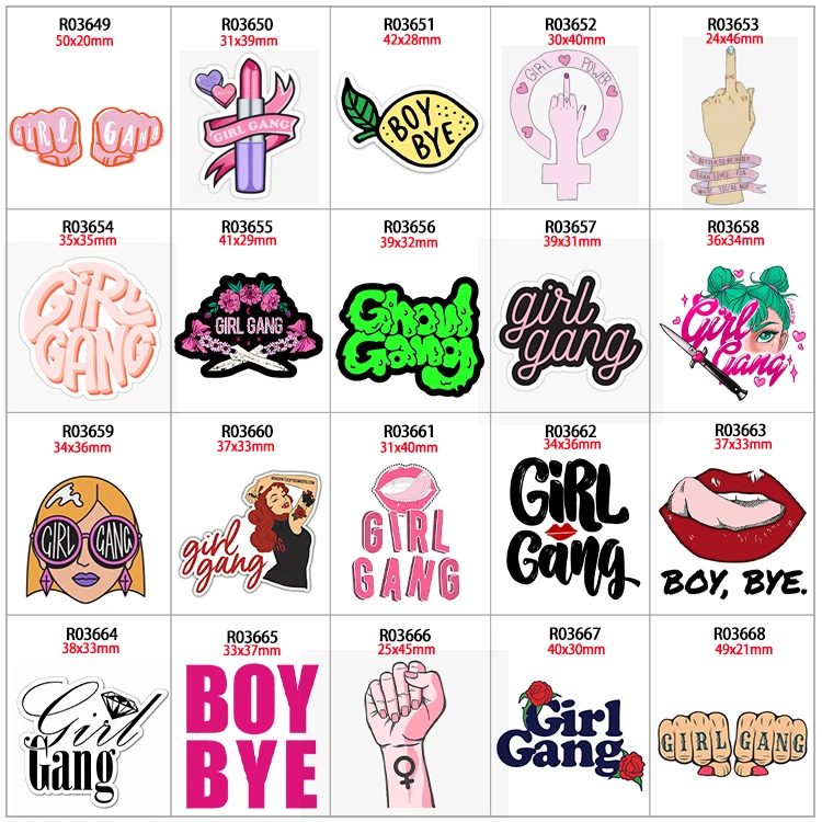 

Resin Flatback Girl Gang Character Cabochon Printed 10pcs/lot for Earring Bracelet DIY Decorations Accessories