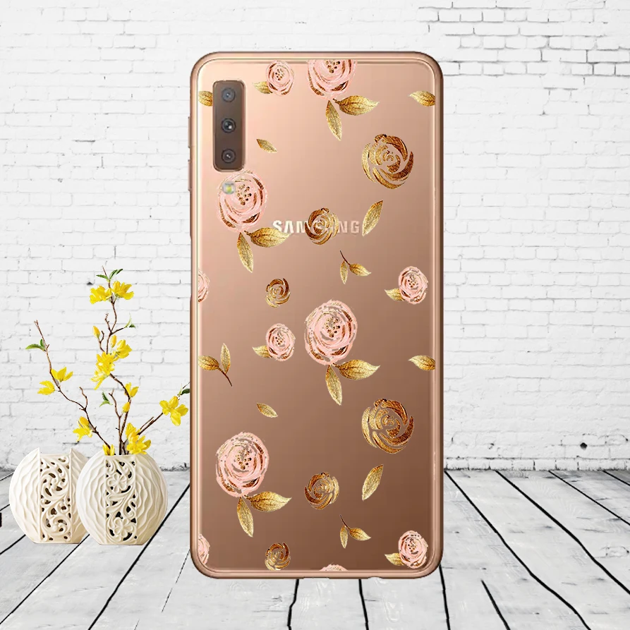 Чехол для samsung Galaxy A7 силиконовый чехол для телефона с принтом чехол-накладка на заднюю крышку для samsung A7 A750 A750F 6,0 дюймов - Цвет: K48