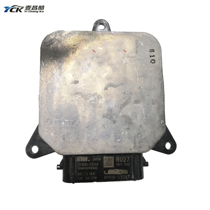 1х YCK 89907-53020 89908-53020 NX200 Автомобильная фара светодиодный драйвер используется 31800-72064 31900-72064 аксессуары для автомобиля