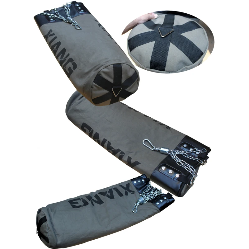 Холст пробивая мешок незаполненный набор кикбоксинг тяжелый ММА Обучение