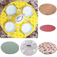 pvc round tablecloth anti stain dining tables waterproof cloth tablecloth table oilcloth christmas home decoration accessories