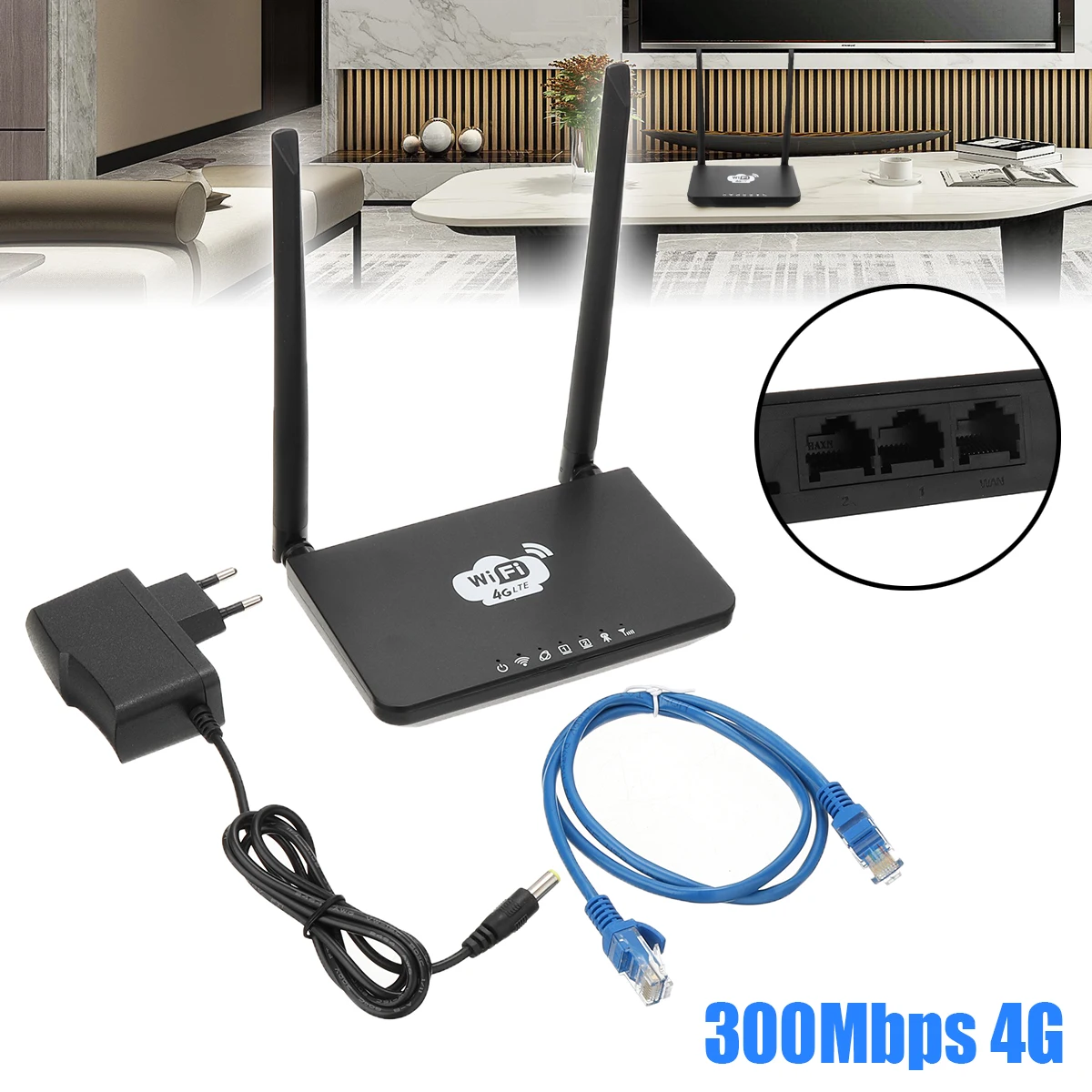 1 шт. 4G LTE беспроводной маршрутизатор 300 мбит/с домашняя мобильная точка доступа wi