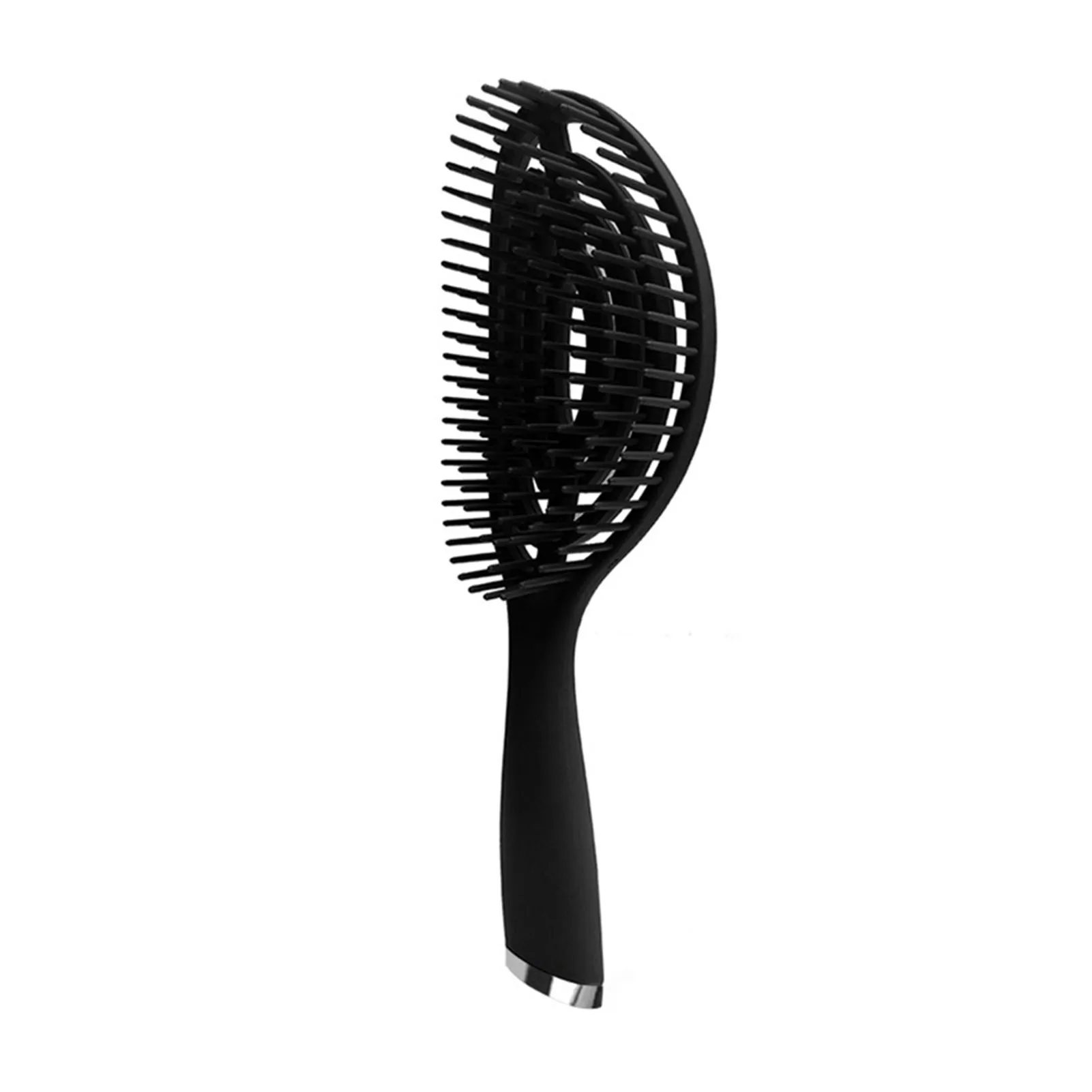 

Gift Comb Easy Use Detangling Portable Scalp Massager Curved Vented Home Salon Durable Hair Brush Styling Lightweight Tools