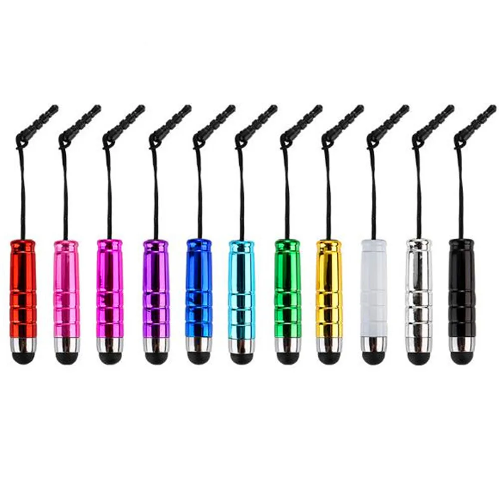 10 шт. универсальный стилус для планшета + Пылезащитная заглушка емкостного