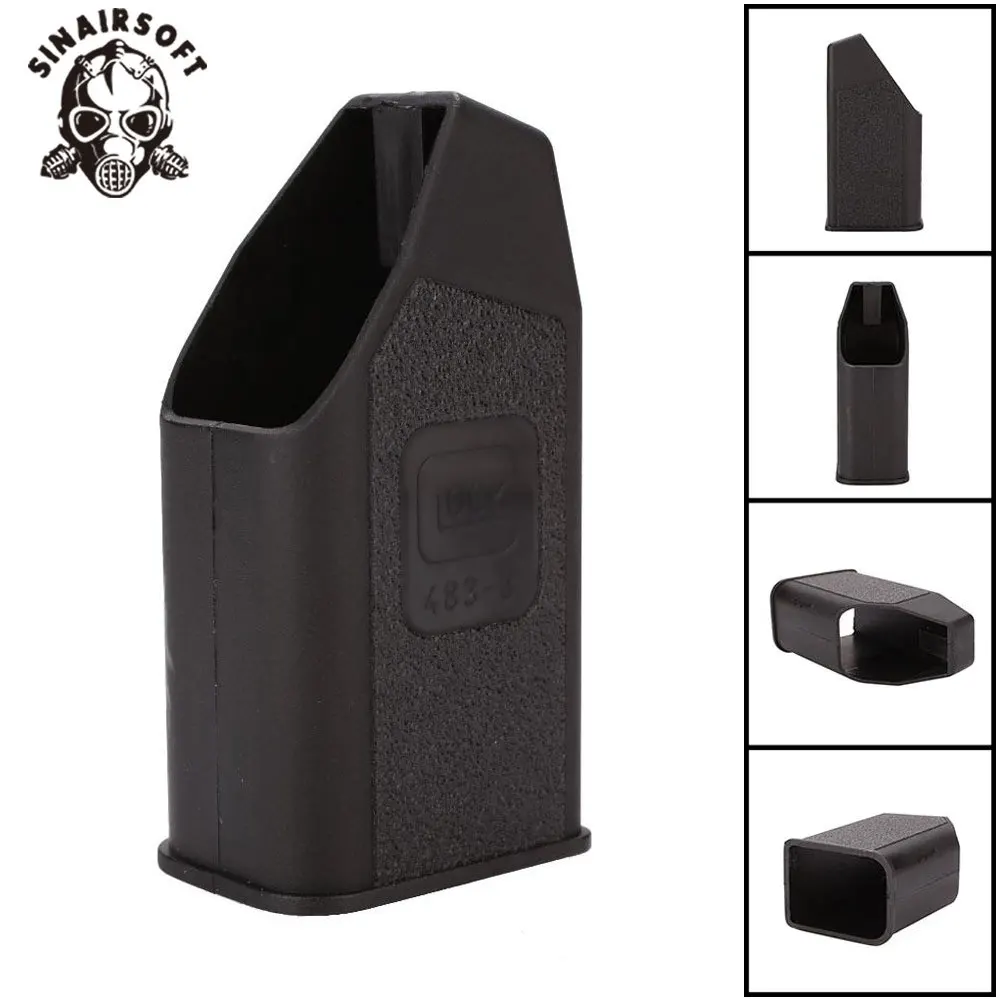 SINAIRSOFT пластиковый журнал скоростной погрузчик для Glock защиты Mag черный