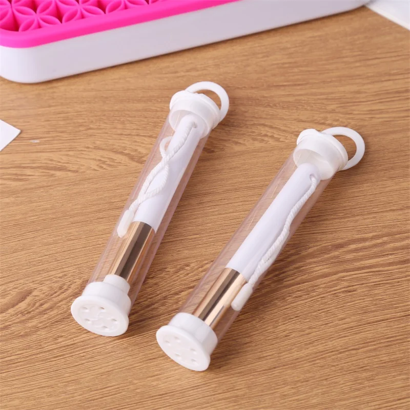 Золотистая Серебристая мини-кисть для растушевки чернил небольшие кисти