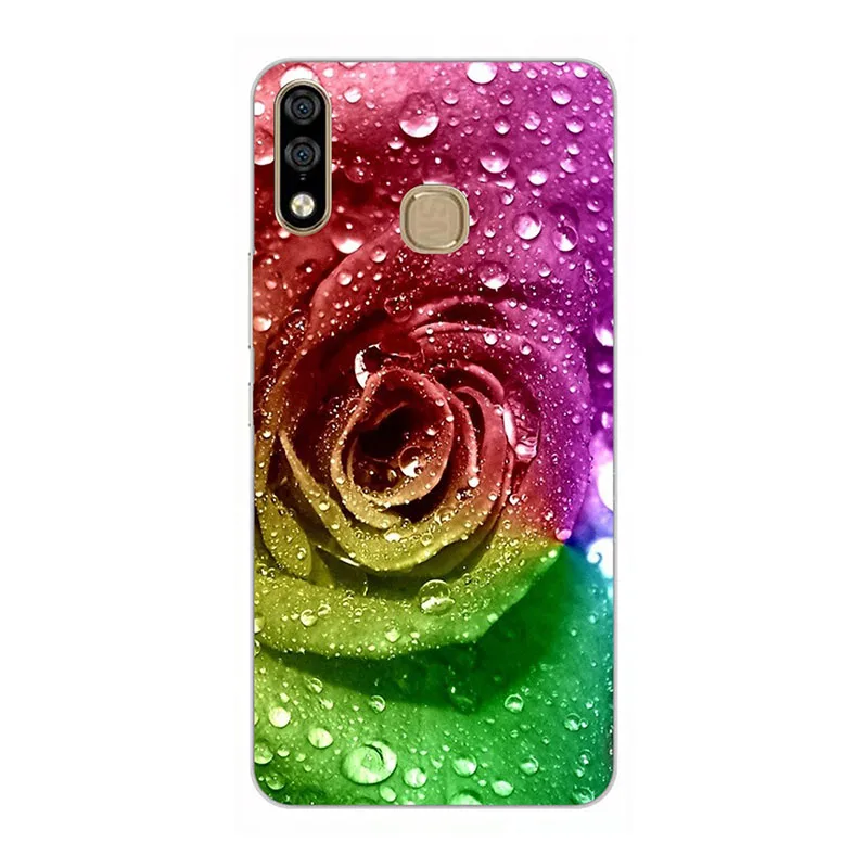 M29 Узорчатый чехол для Tecno Spark 3 Pro KB8 6," задняя крышка цветок кошка собака печать бабочка животное мягкий силиконовый чехол для телефона - Цвет: M29