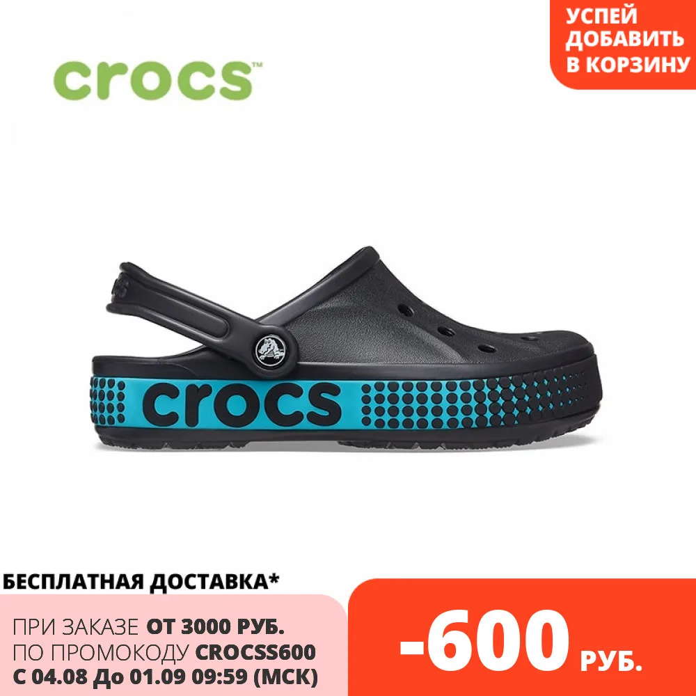 CROCS Bayaband Logo Motion Clog UNISEX|Пляжные и уличные сандалии| |