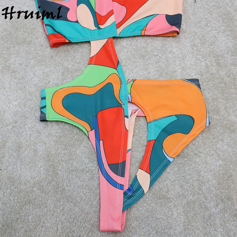 

Wholesale Rompers for Women Sleevleess Printed Hollow Out Sexy Woman Big Size Jumpsuit Evening Party Club Pencil Jumpsuit Pants