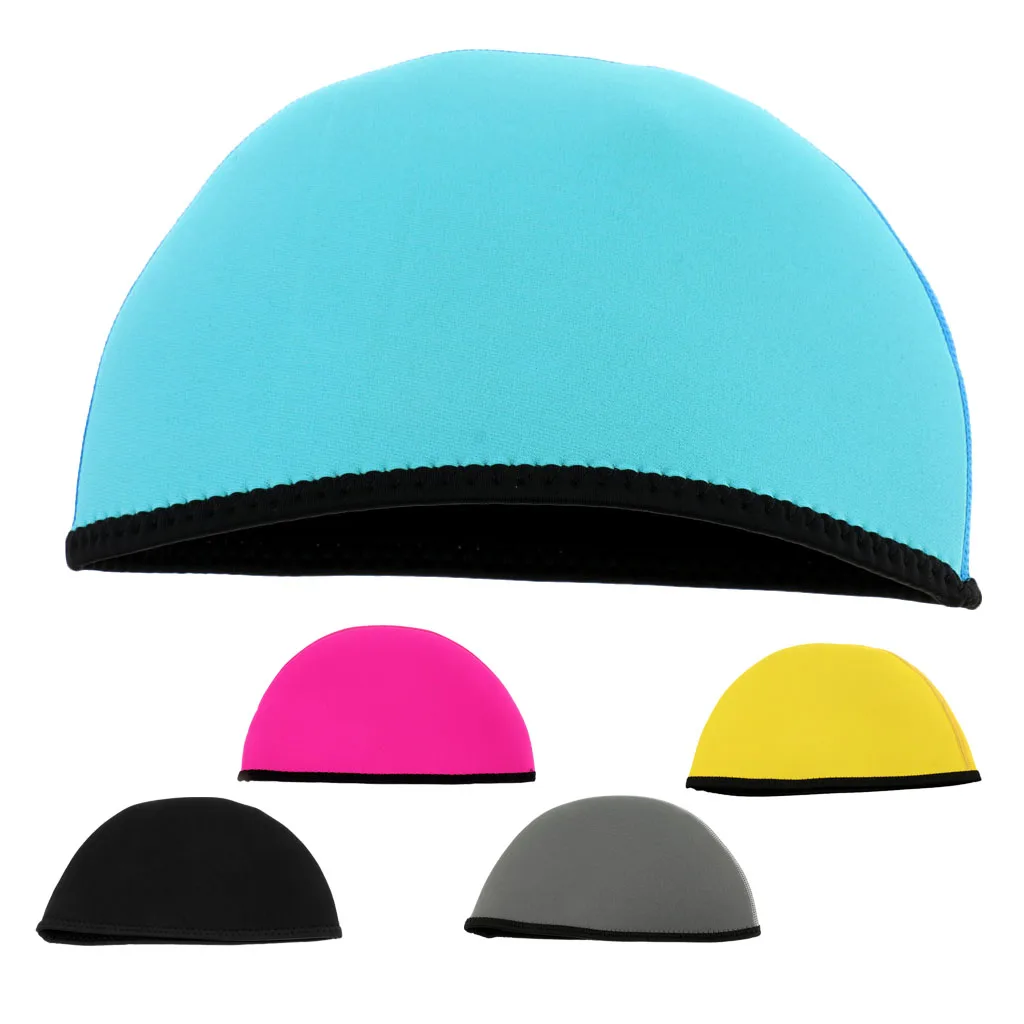Унисекс 2 мм неопреновый ультра светильник теплая шапочка для плавания серфинга