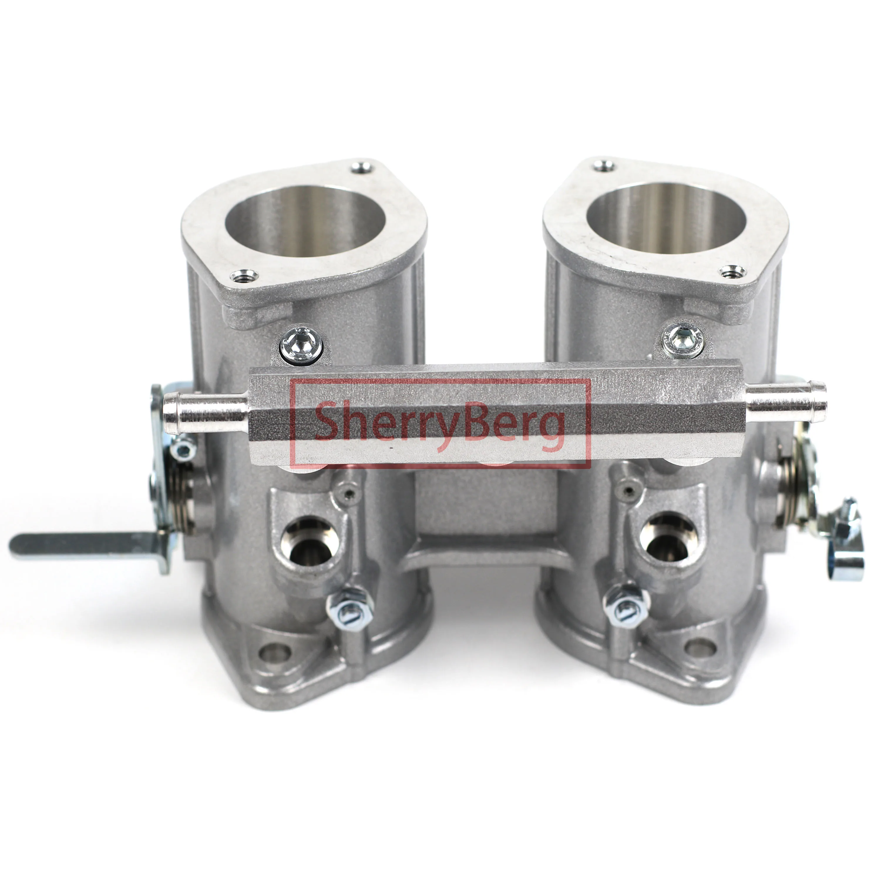 SherryBerg 40dcoe 40 мм EMPI Twin корпус дроссельной заслонки + связь TPS пневматические рожки