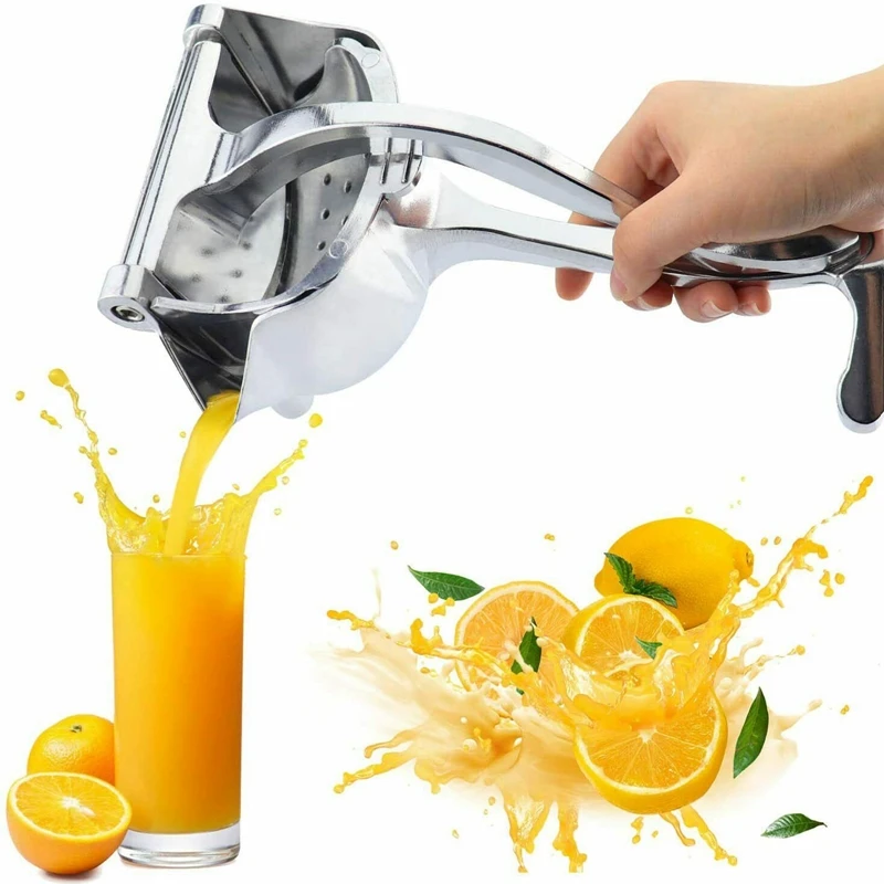 

Manual Juice Squeezer Aluminum Alloy Hand Pressure Juicer Pomegranate Orange Lemon Sugar Cane Juice Kitchen Fruit Tool