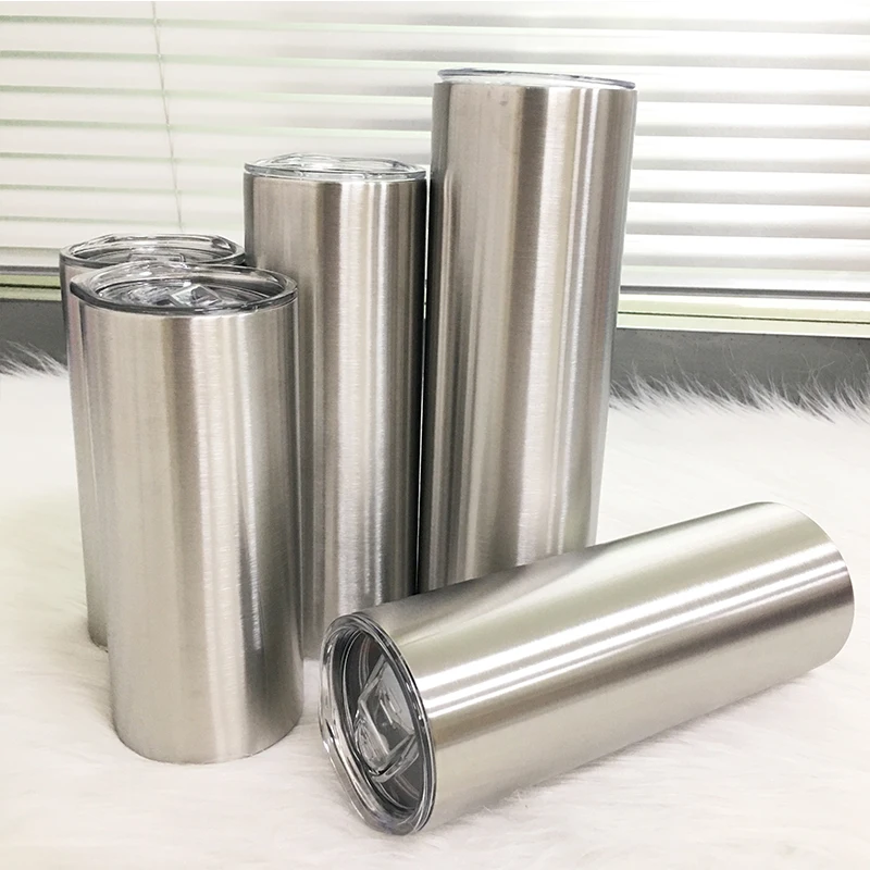Vasos ajustados de acero inoxidable, 15oz, 20oz, 30oz, pajitas rectas para agua, vino, taza de caf&eacute; para el D&iacute;a del Padre, venta al por mayor-5