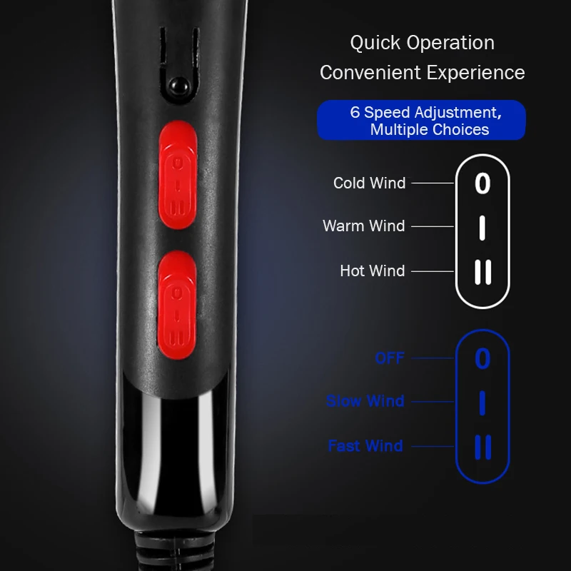 100-240 в профессиональный фен для волос с отрицательными ионами Уход за волосами