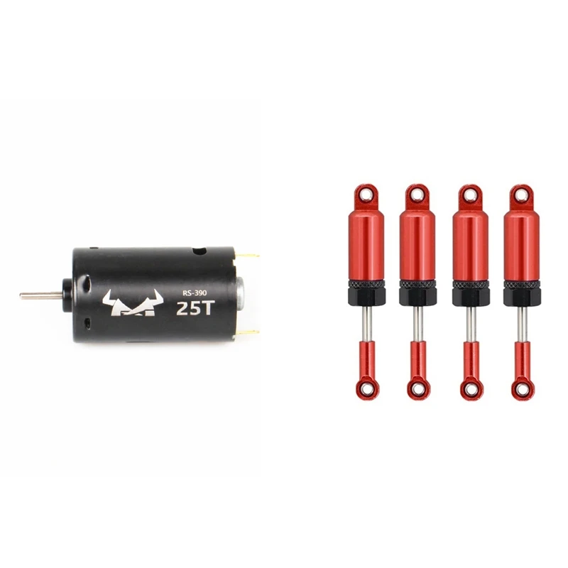 

4 шт. Внутренняя пружина амортизатора для WPL B16 C24 MN D90 1/16 RC с двигателем 25T 390 для MN86S MN G500 1/12 RC Car