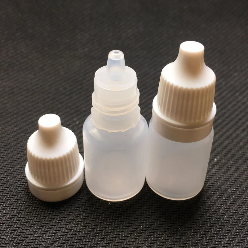 5 шт. пластиковая крышка для жидкости глаз мл|5ml empty bottles|soft plastic bottlecap bottle |