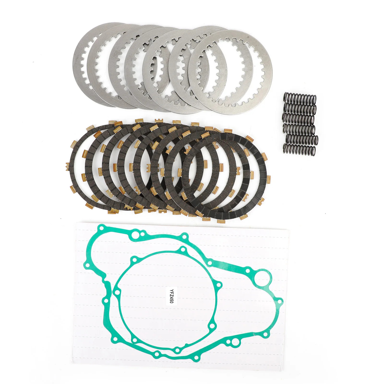 Artudatech for Yamaha YFZ450 YFZ 450 2004-2009 Clutch Friction Plates And Gasket Kit Motorcycle Accessories Parts