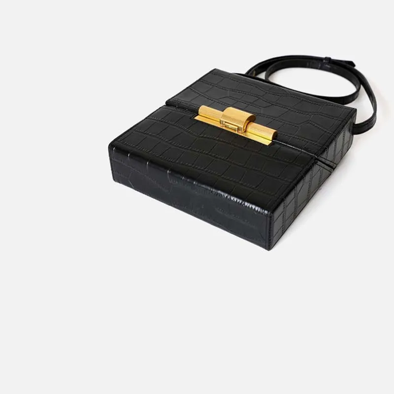 ALNEED 2020 натуральная кожа коробка сумки для женщин роскошный дизайн девушки плечо