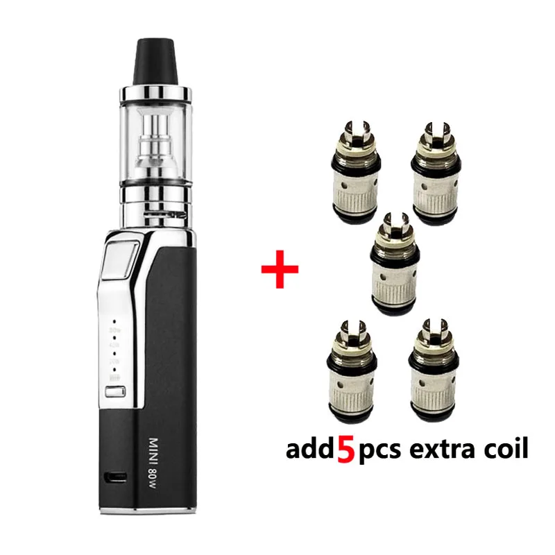 Хорошее качество Vape электронная сигарета 80 Вт Vapor ручка Встроенный аккумулятор