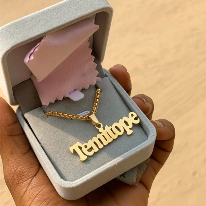 Ожерелье с кулоном большого размера толстая цепь бусинами для мужчин и женщин