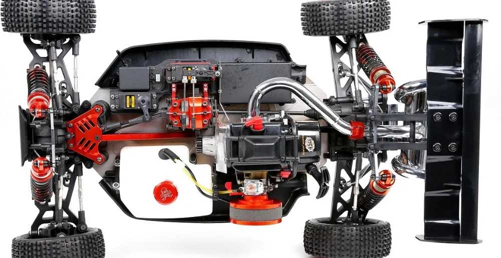 Задний кронштейн с ЧПУ из сплава подходит для 1/5 Losi 5ive T Rovan LT V5 запчасти грузовиков