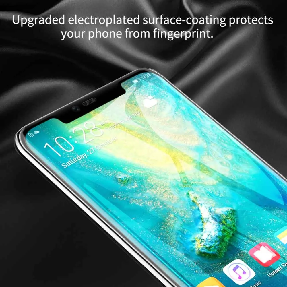 Для huawei mate 20 Pro закаленное стекло Nillkin Ds Max полное покрытие Защита экрана для huawei mate 20 Pro 3D стекло