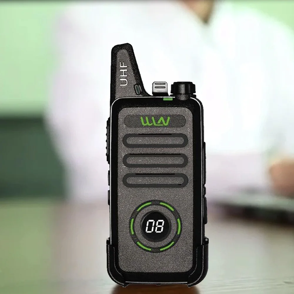 10 шт. Мини Портативный fm-приемопередатчик WLN KD-C1 plus Walkie Talkie 400-470 МГц двухсторонняя радиостанция