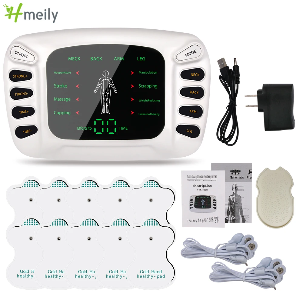 Eletric Compex Muscle Stimulation EMS Physiotherapy TENS Machines Shock Wave Massage Body Electrode Tens Pads Acupuncture Patche
