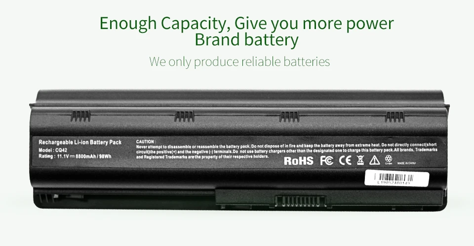 Golooloo 12 ячеек батареи ноутбука для hp Тетрадь ПК Envy 15/1100 hp 630 2000 G32 G72t G42 G56 G62 G72 G42t dm4t g6 G62t g7