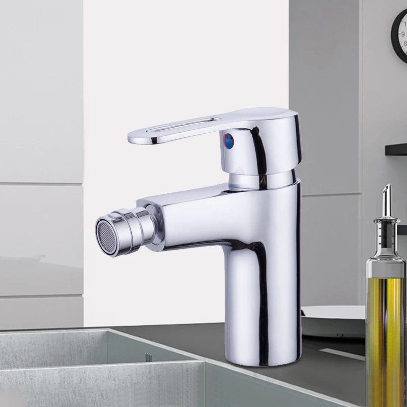 Bathroom Bidet Faucet Copper Washing Basin Sink Adjustable Single Lever Hot Cold Water Mixer Tap Deck Mounted Vanity | Обустройство