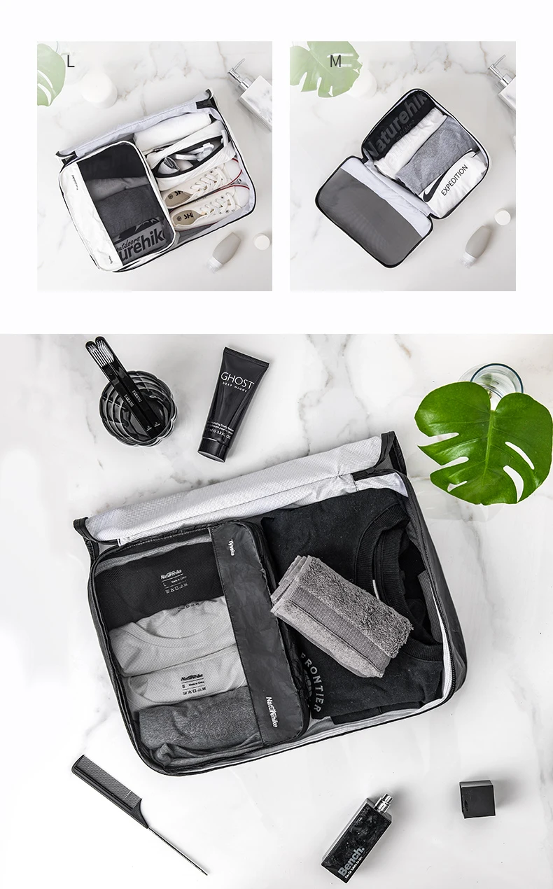NatureHike 2 шт M L Tyvek косметичка для хранения плавания дорожная деловая походная переносная сумка для хранения одежды и обуви