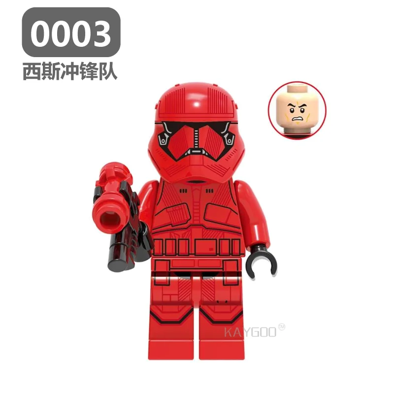 Legoed starwars Raider Poe Dameron Empire механический робот человек Rhoda Sith Stormer Kare Dunn строительные