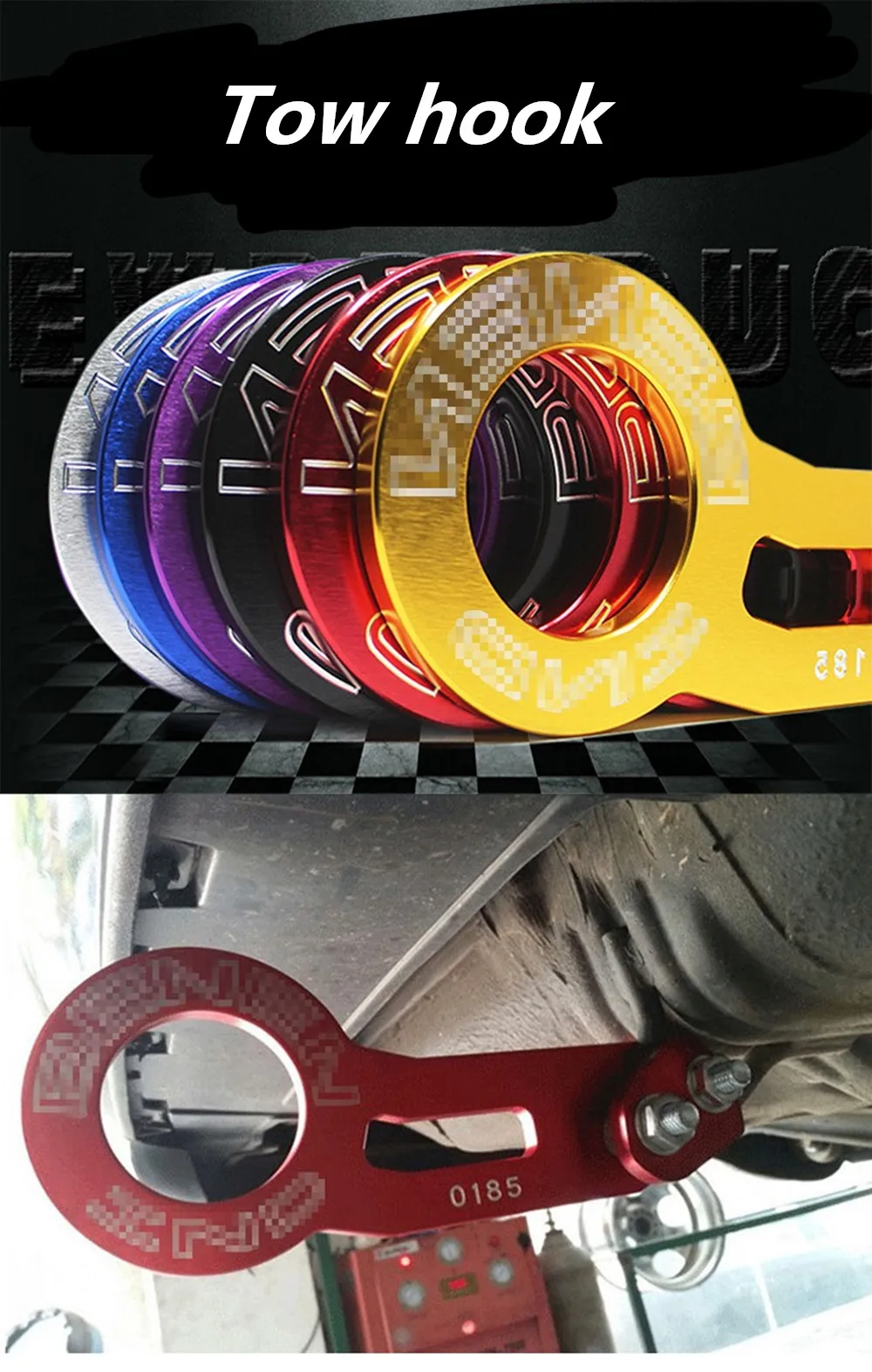 Новинка лидер продаж Универсальный крючок из алюминиевого сплава для