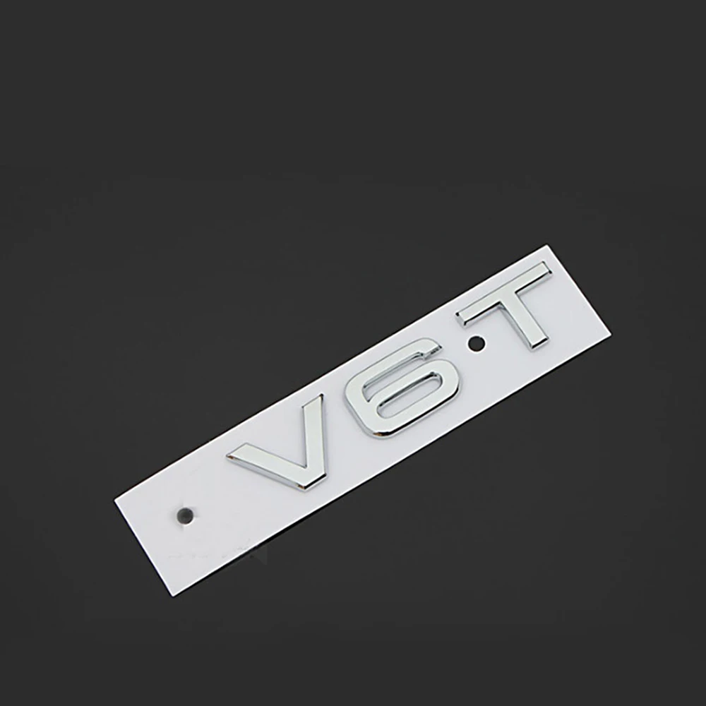 3D стерео Металлическая Эмблема багажник значок на крыло наклейка для Audi A4 A3 A5 A6 A1