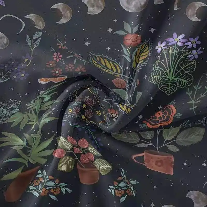 

Moon Phase Tapestry Wall Hanging Botanical Celestial Floral Wall Tapestry Hippie Flower Carpets Bedroom Decor Starry SkyCarpet