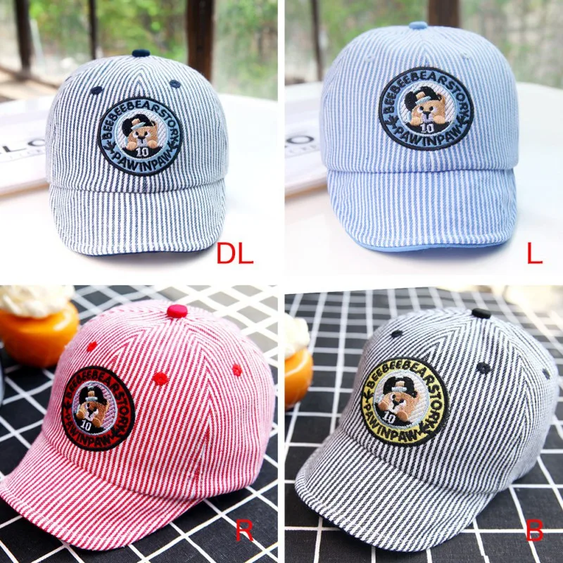 

Autumn Winter Cotton Baby CartoonCap Baby Kids Boy Adjustable Baseball Caps Boys Girl Hats Children Snapback Hip-Hop Sun Hat