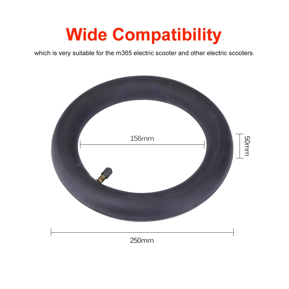 

2Pcs 10 Inches Updated Tire for Xiaomi M365 Scooter Tyre Inflation Wheel Tubes Outer Tire for Xiaomi Pro Electric Scooter