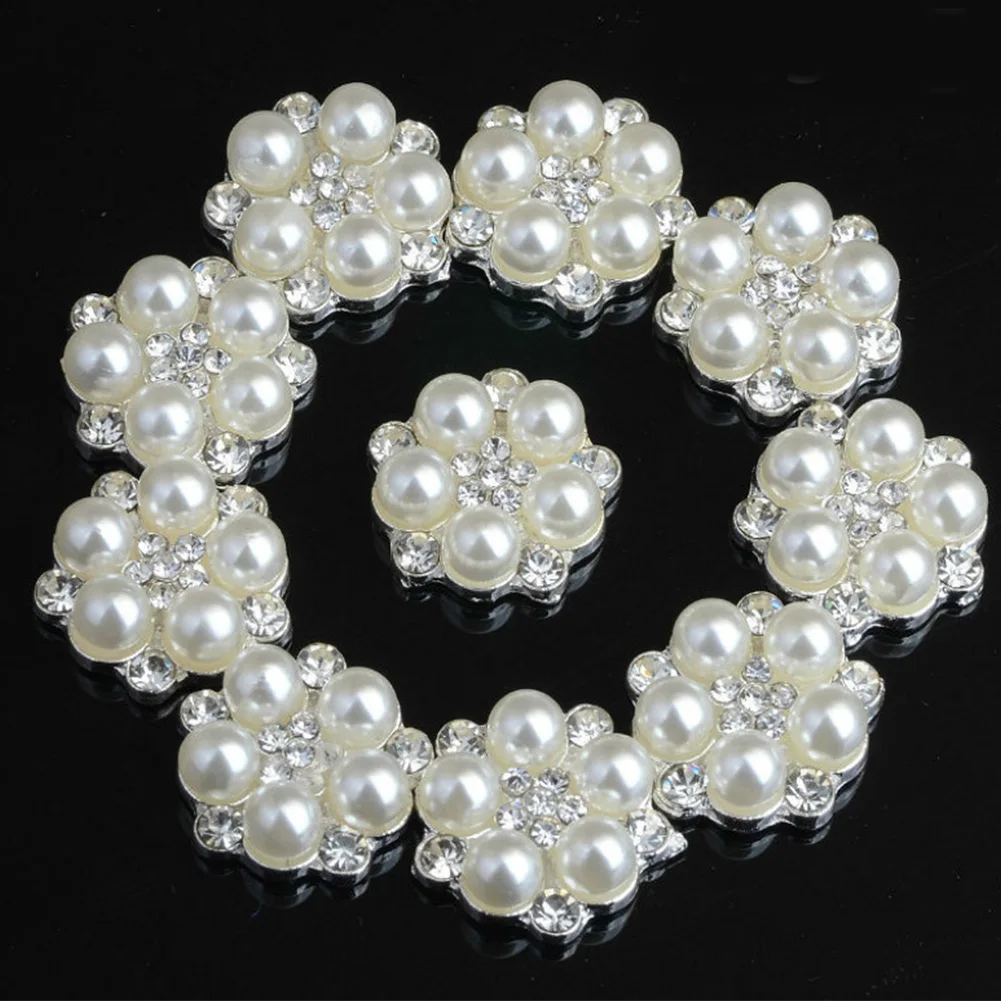 10 шт. одежда с жемчугом сделай сам платье декор для шитья Свадебная лента